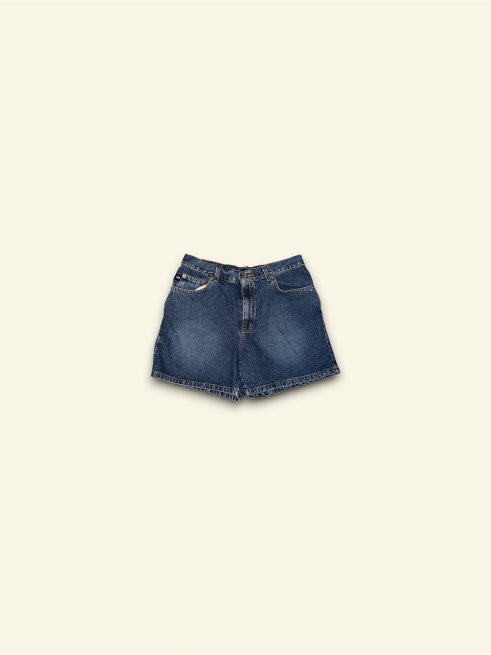 Vintage Bongo dark blue denim shorts kids size 9